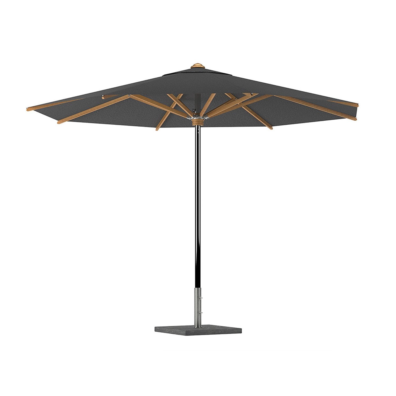Royal Botania Shady Stainless Steel & Teak Parasol
