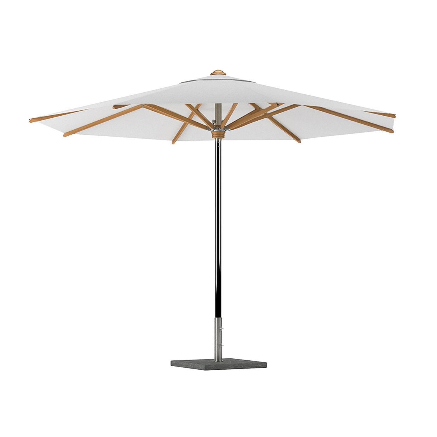 Royal Botania Shady Stainless Steel & Teak Parasol