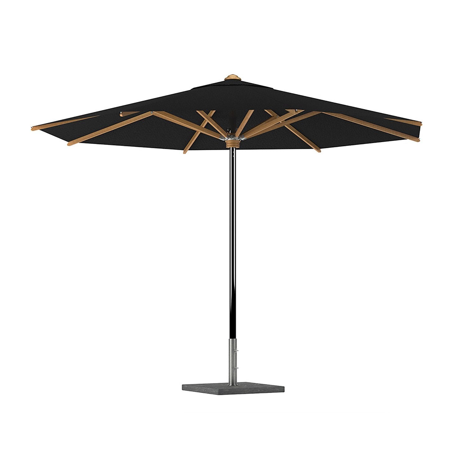 Royal Botania Shady Stainless Steel & Teak Parasol