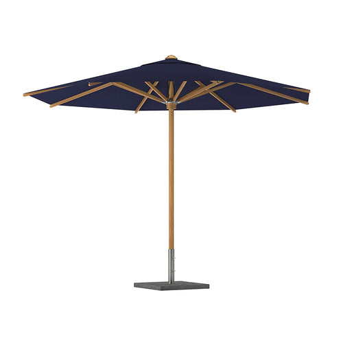 Shady teak parasol