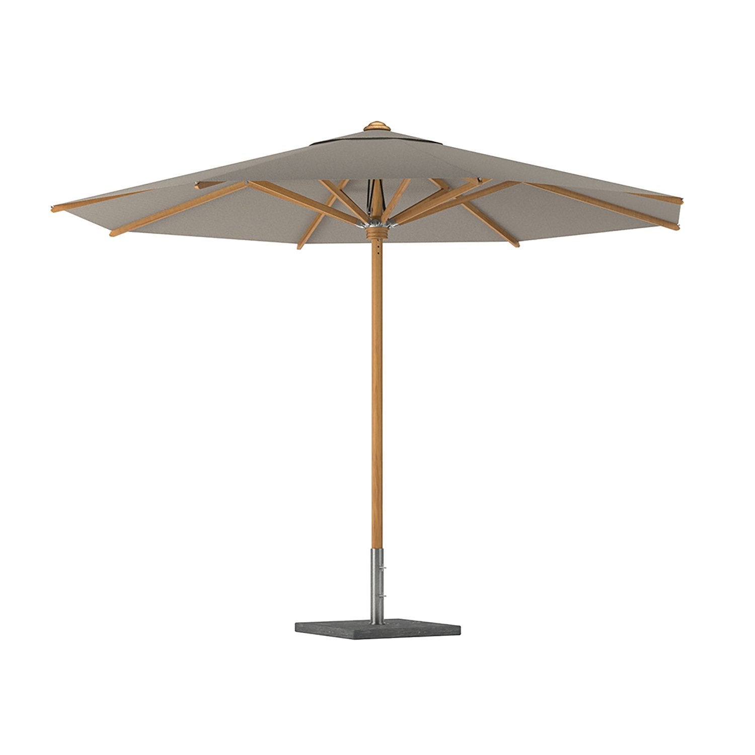 Shady teak parasol