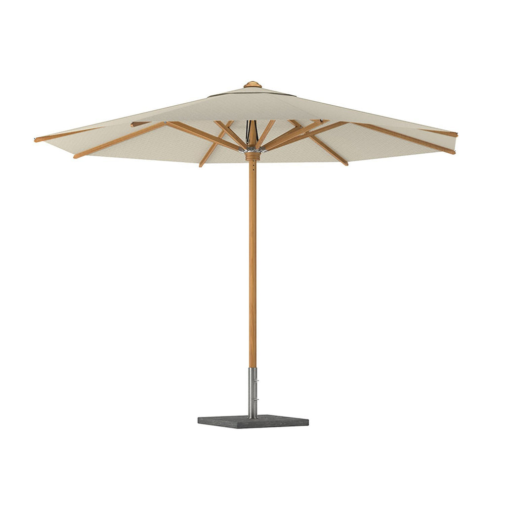 Shady teak parasol