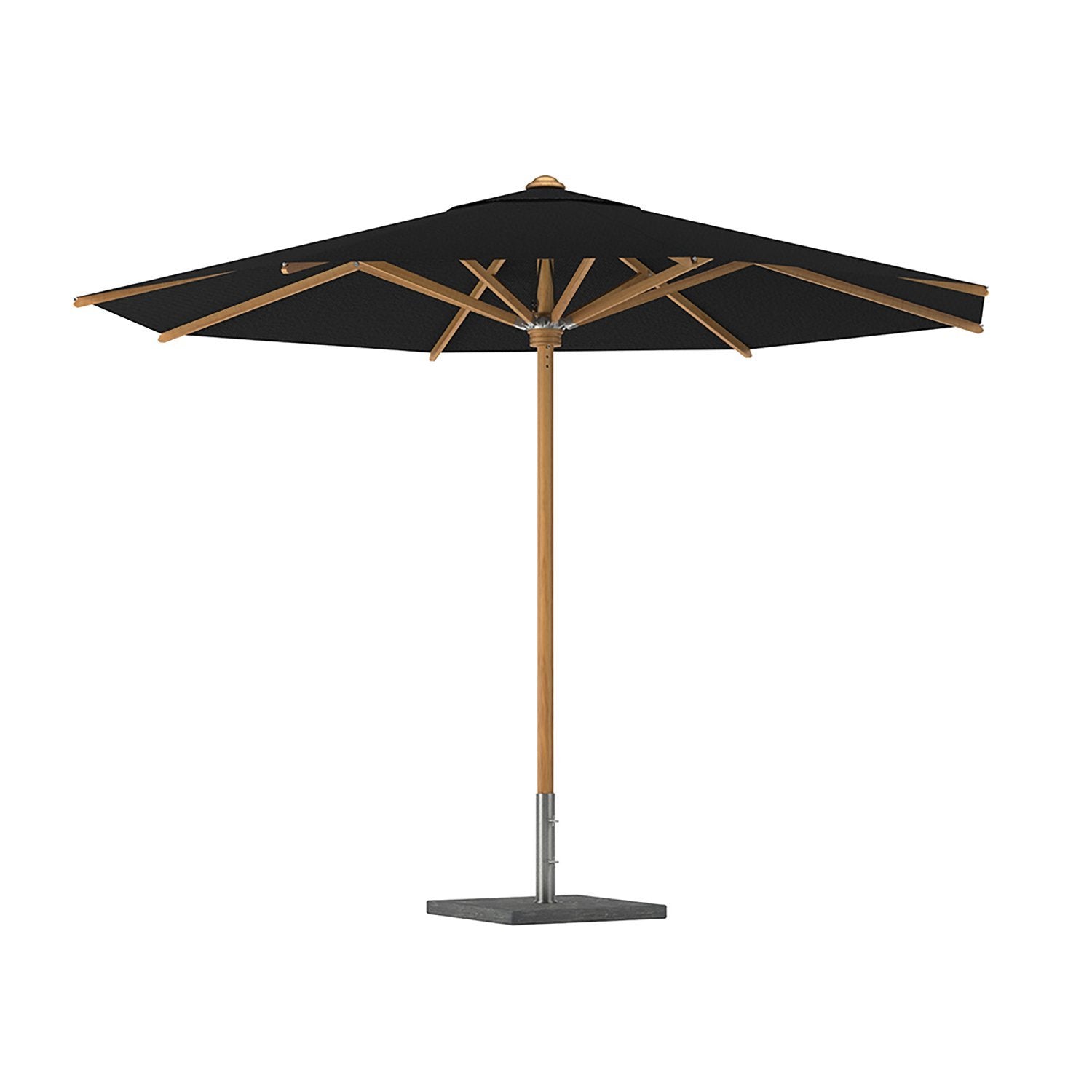 Shady teak parasol