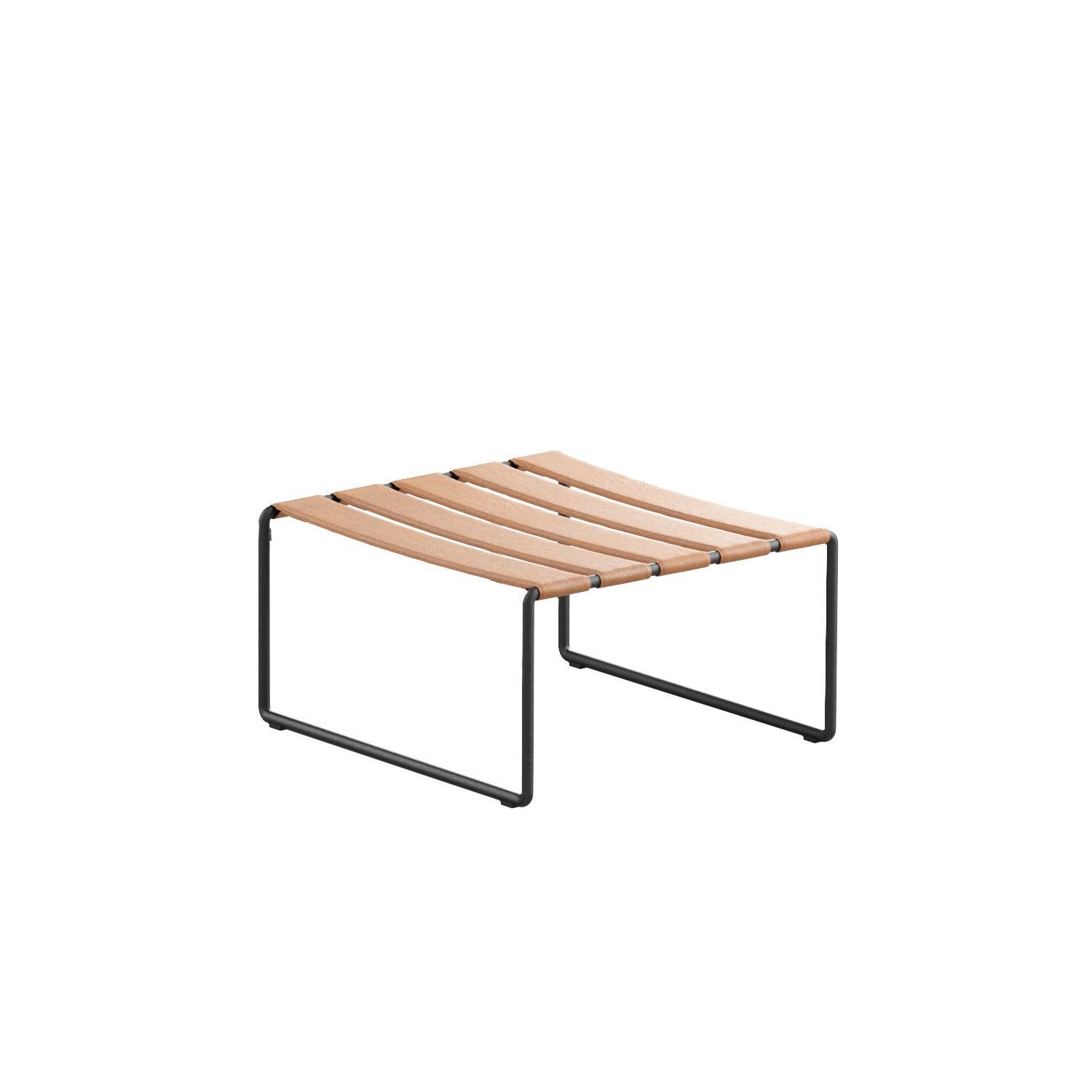 Strappy outdoor footrest