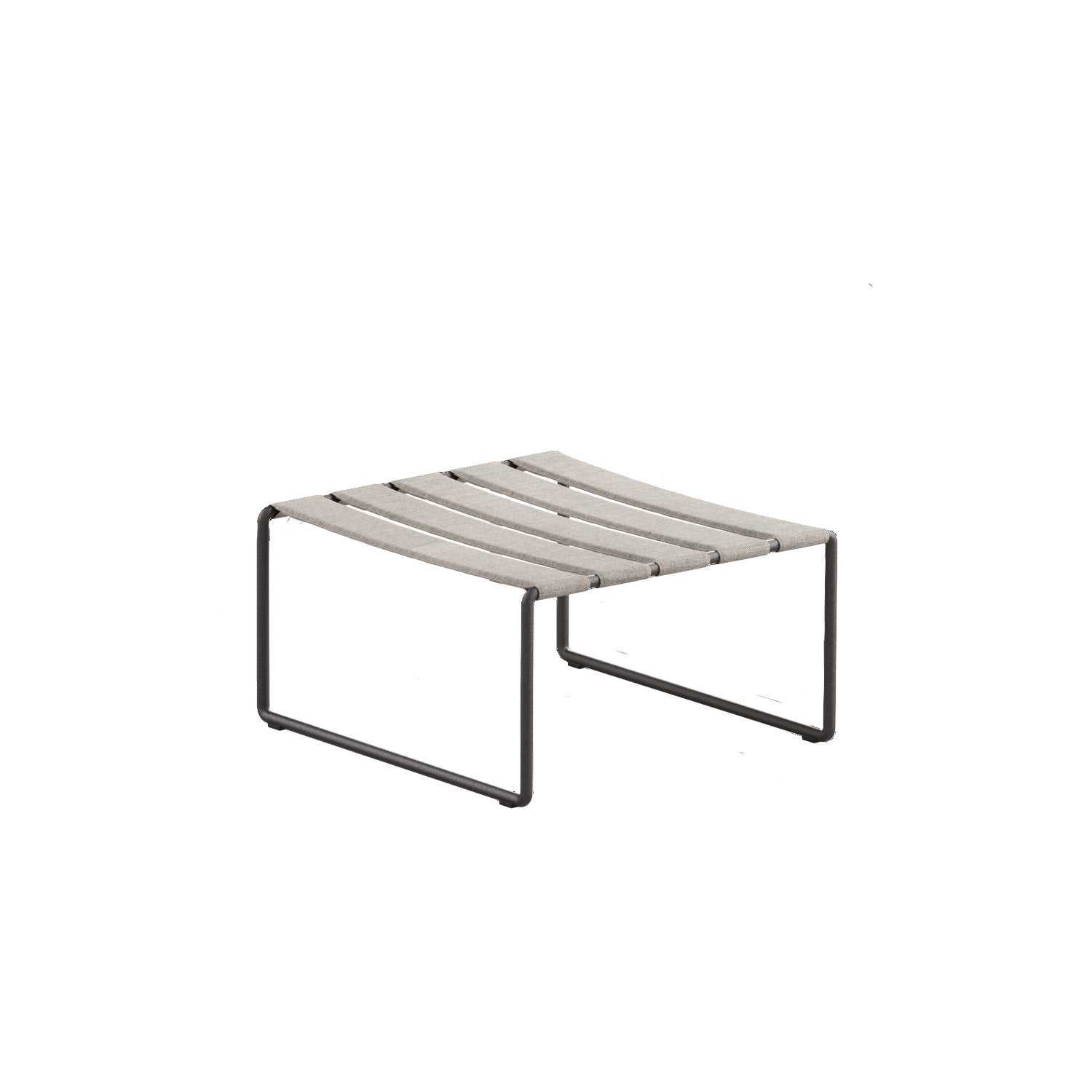 Strappy outdoor footrest