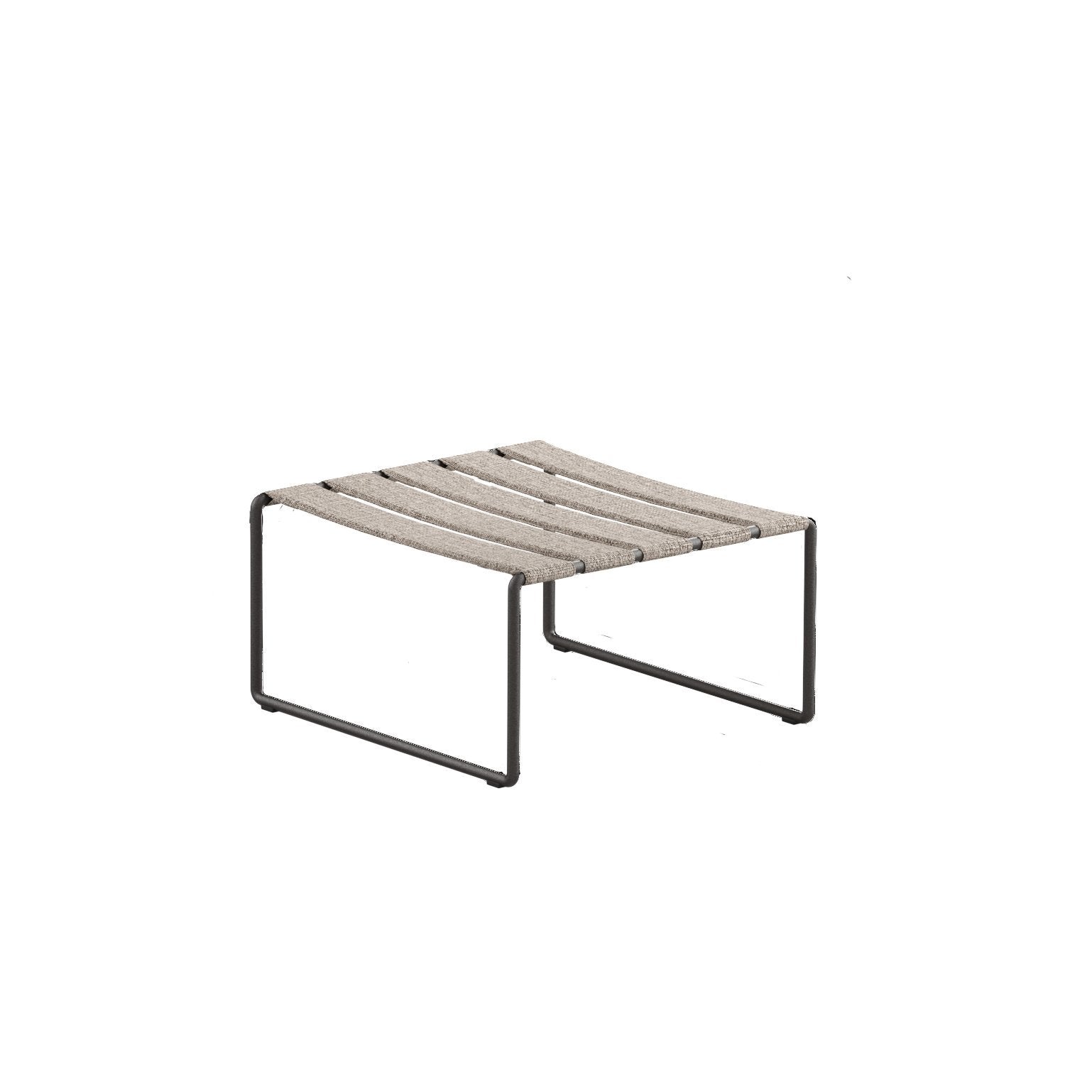 Strappy outdoor footrest