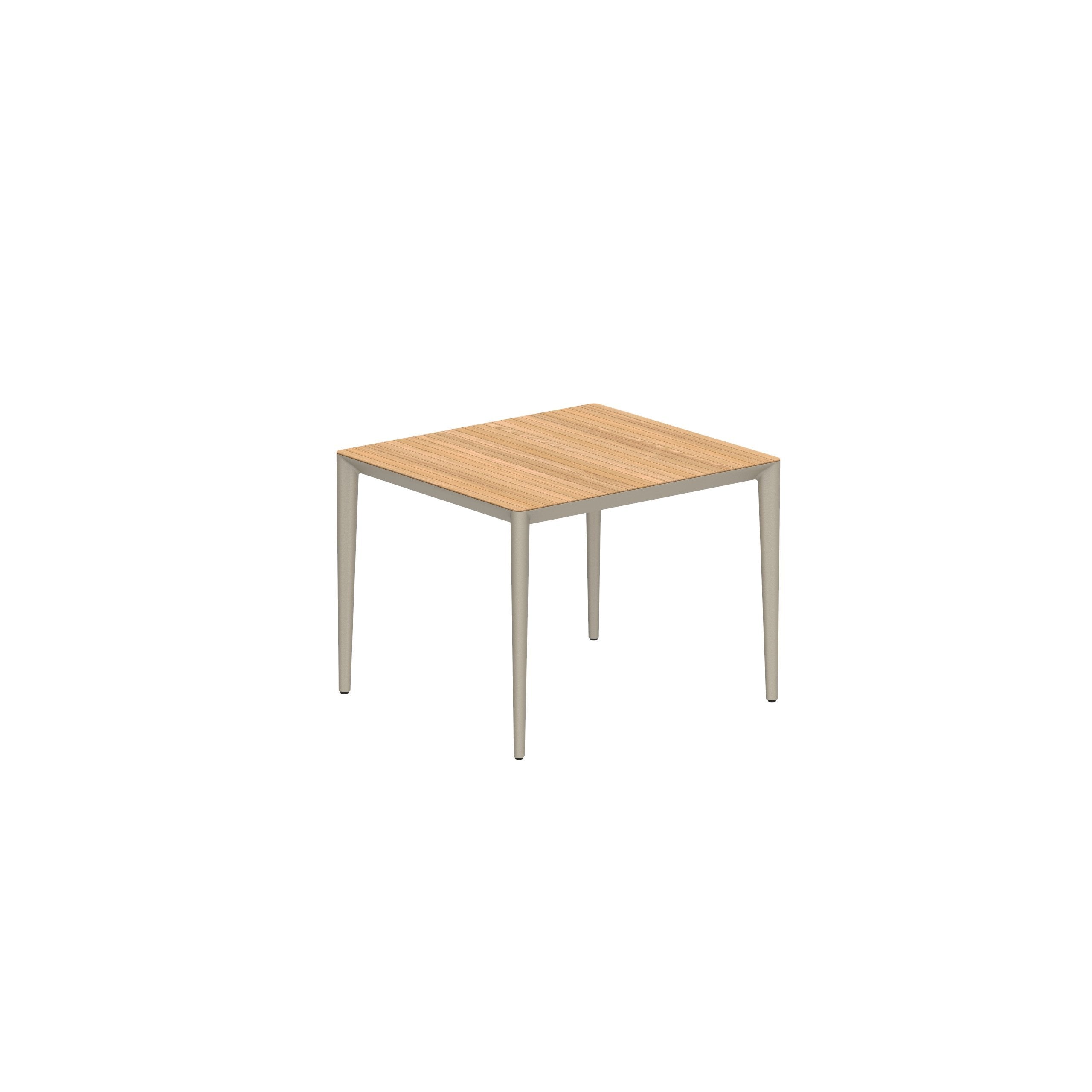 U-nite Square Teak Tables