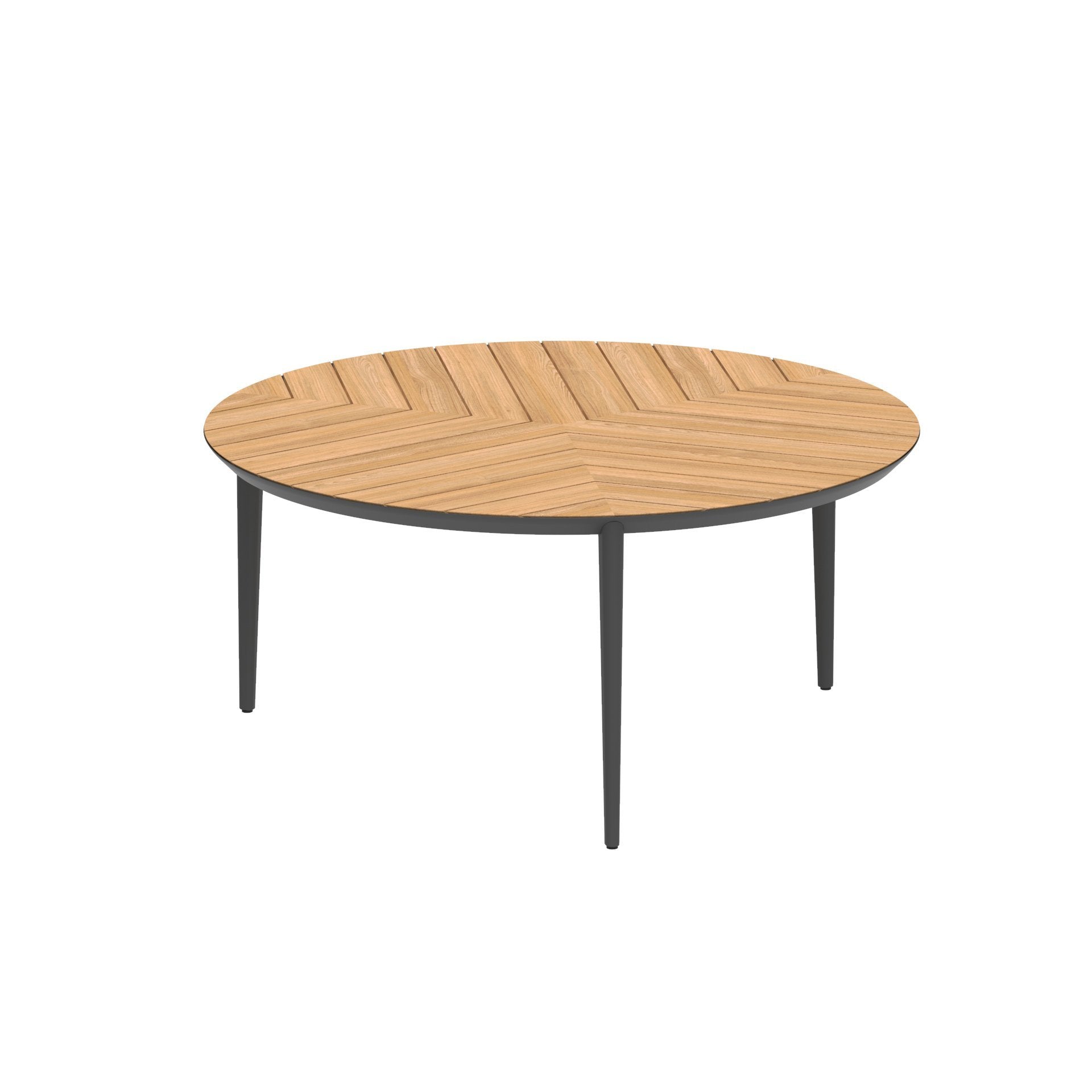 U-nite 160cm Round Dining Table in Teak