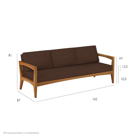 Zenhit Three Seat Sofa