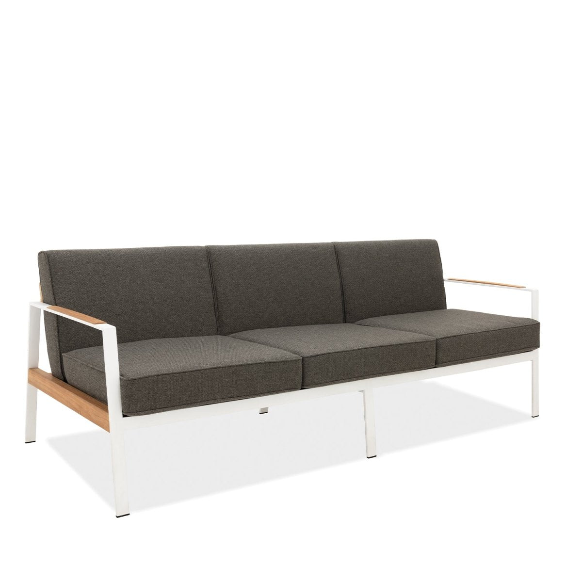 California Three Seat Sofa - White Frame