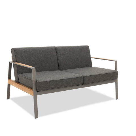 California Two Seat Sofa - Smoke Frame