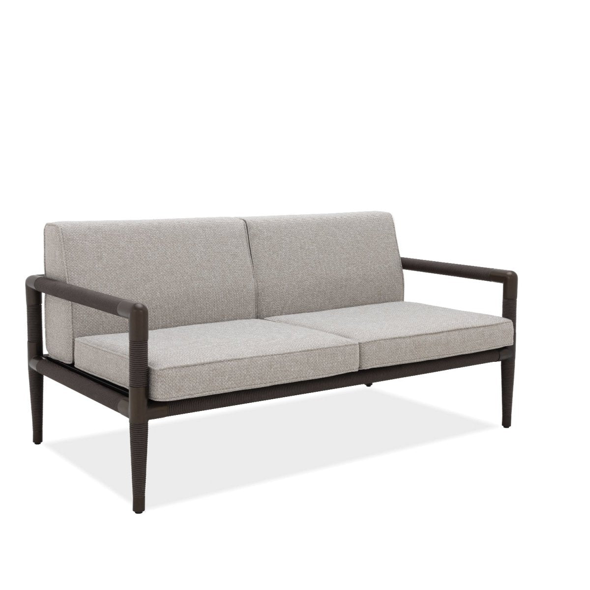 Marina 2 Seat Sofa - Espresso Rope