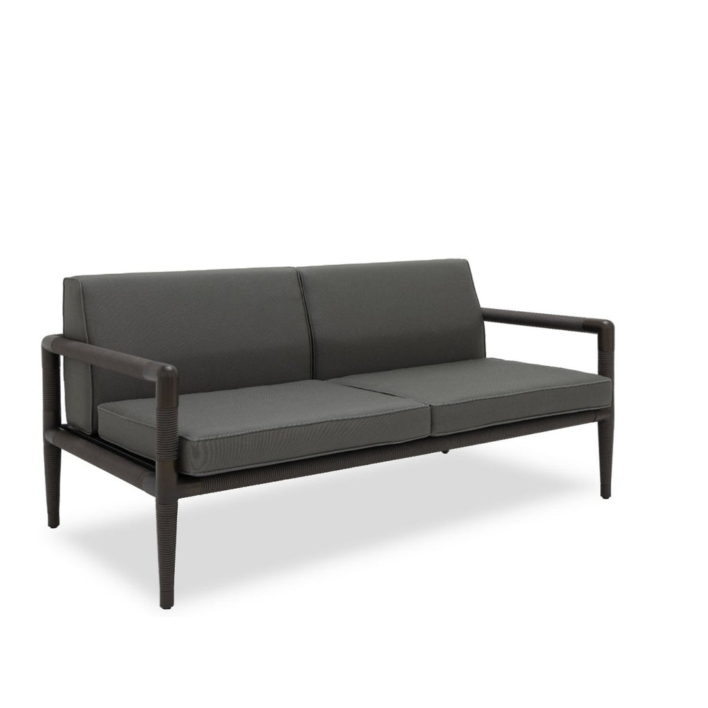 Marina 2 Seat Sofa - Espresso Rope