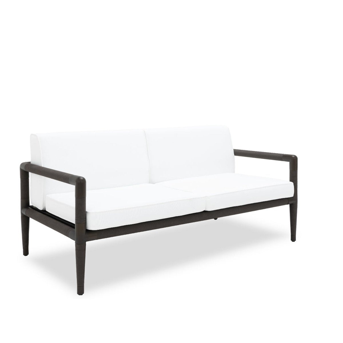 Marina 2 Seat Sofa - Espresso Rope