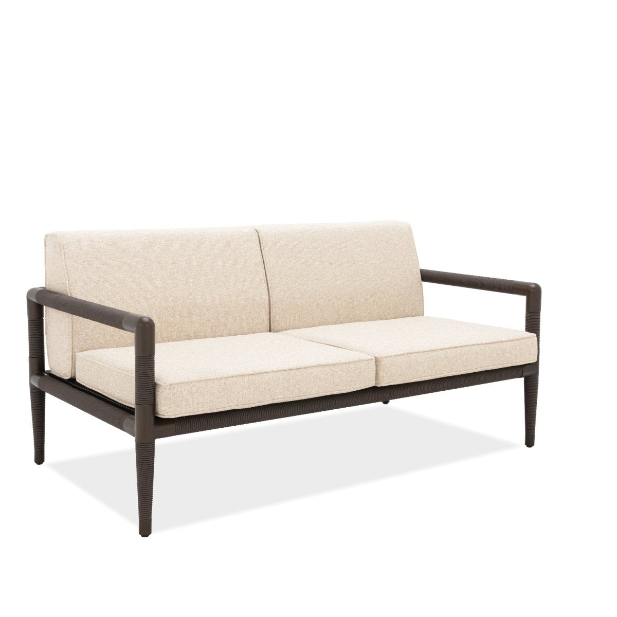 Marina 2 Seat Sofa - Espresso Rope