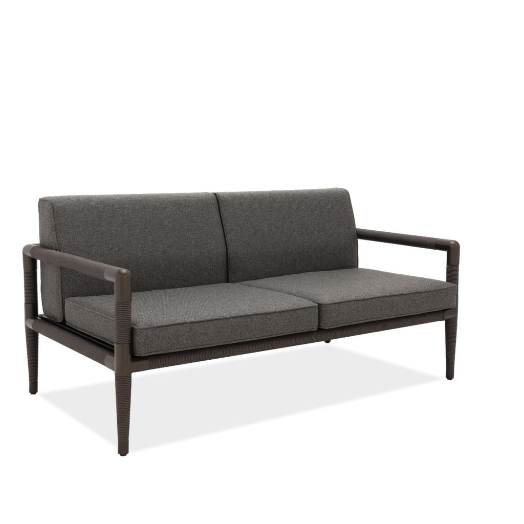 Marina 2 Seat Sofa - Espresso Rope