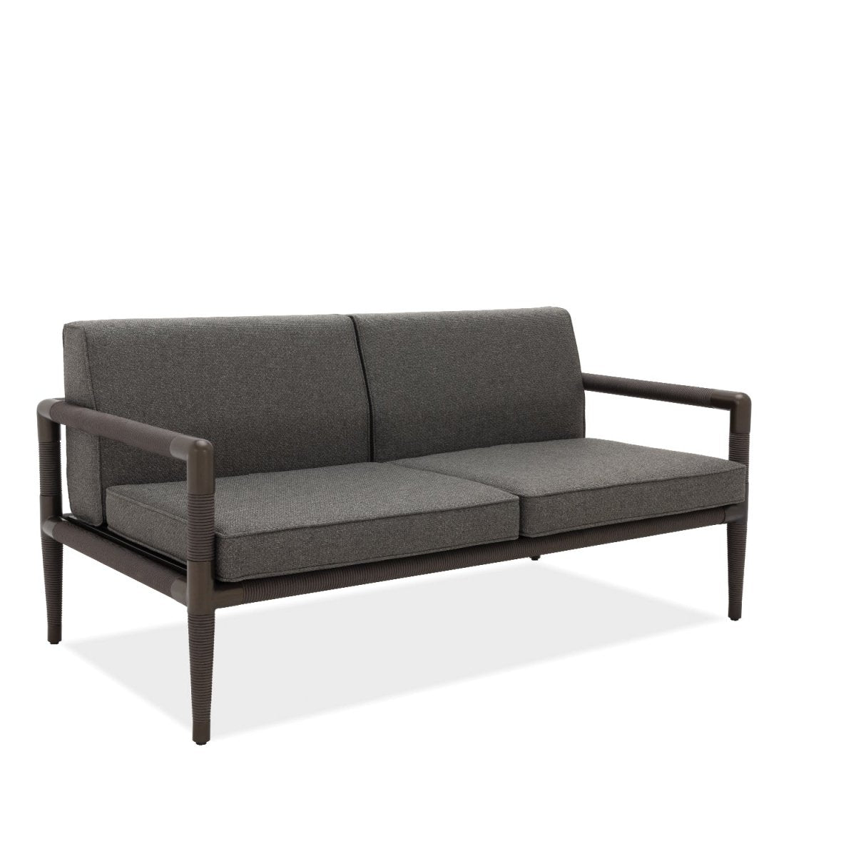 Marina 2 Seat Sofa - Espresso Rope