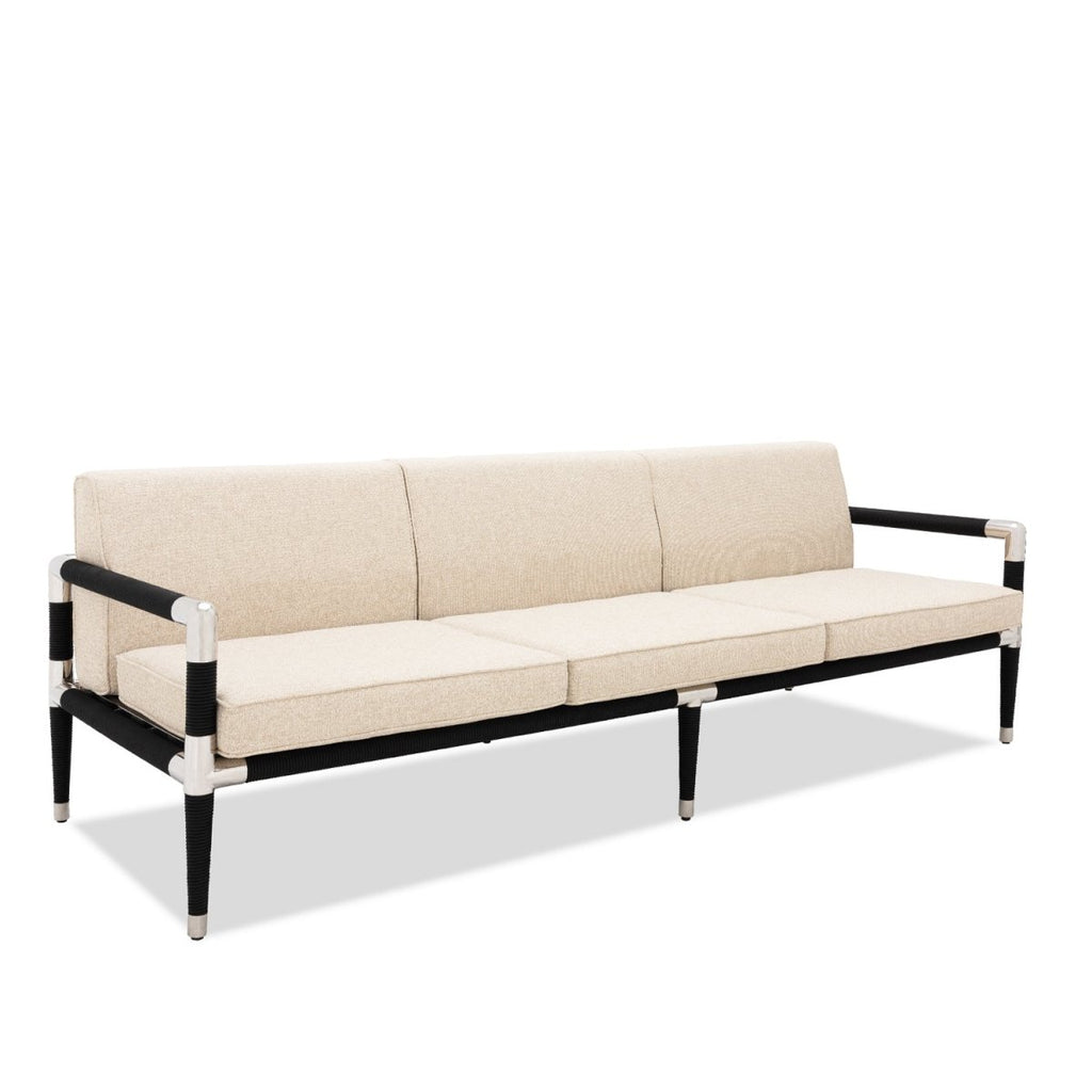 Marina 3 Seat Sofa - Black