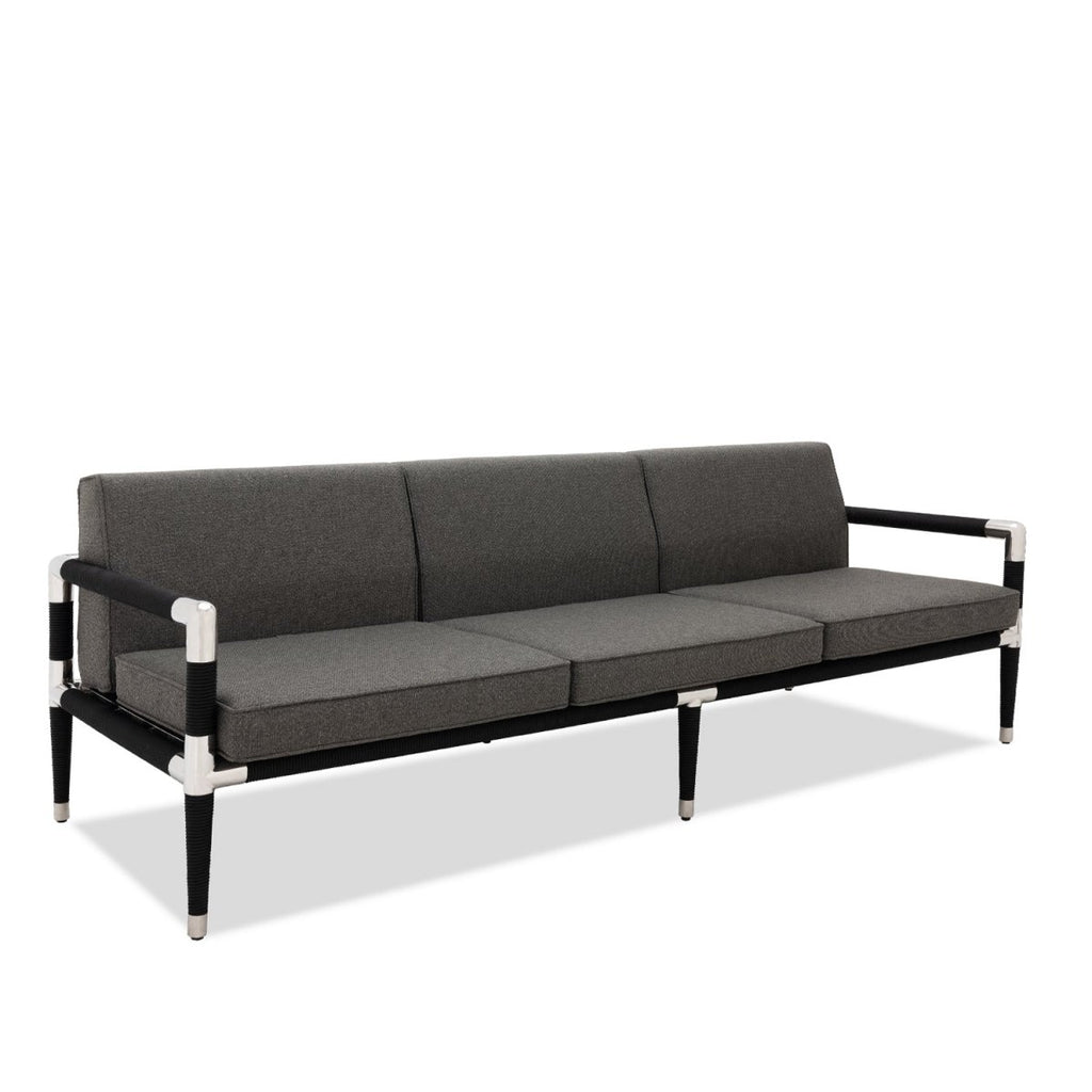 Marina 3 Seat Sofa - Black
