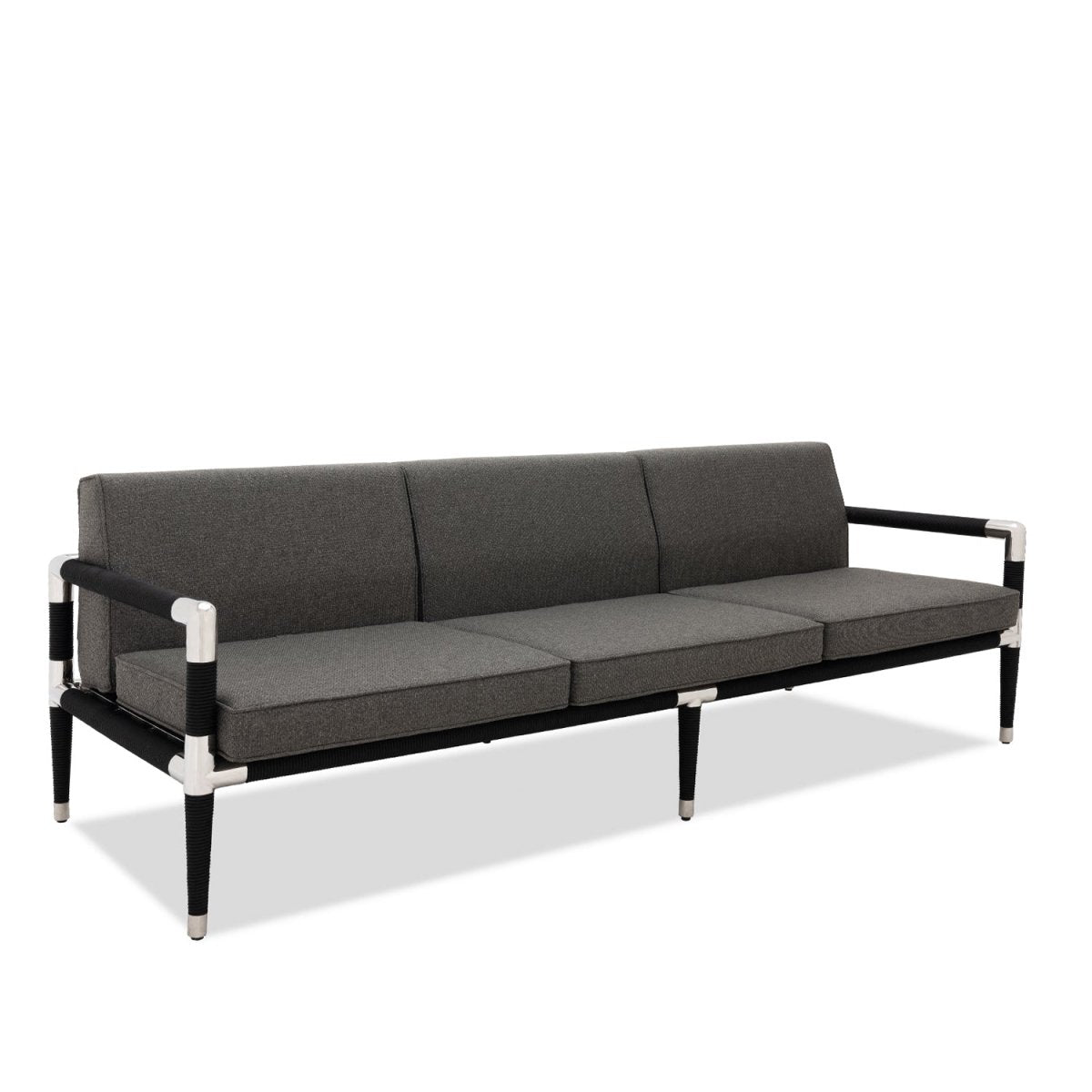 Marina 3 Seat Sofa - Black