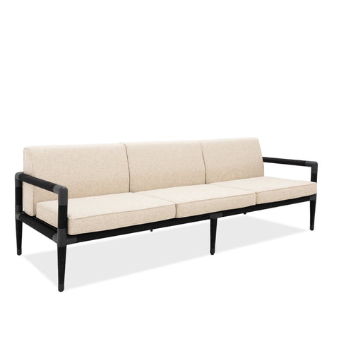 Marina 3 Seat Sofa - Black