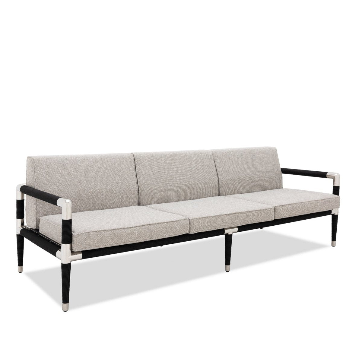 Marina 3 Seat Sofa - Black