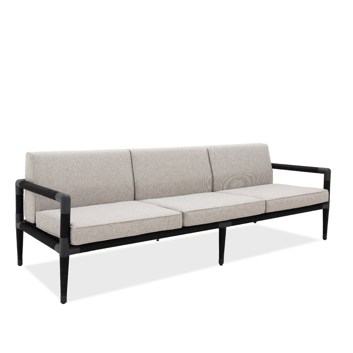 Marina 3 Seat Sofa - Black