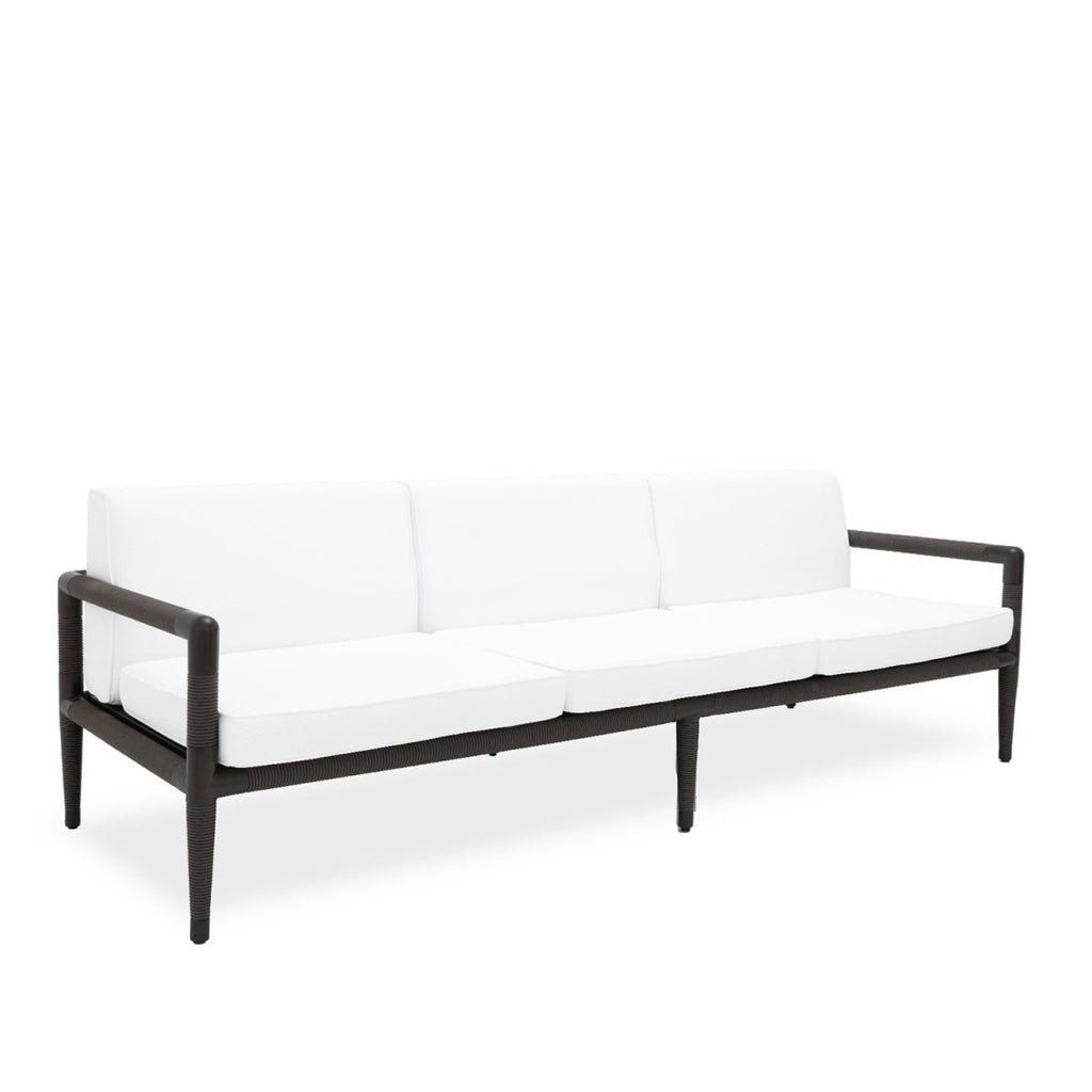 Marina 3 Seat Sofa - Espresso Rope