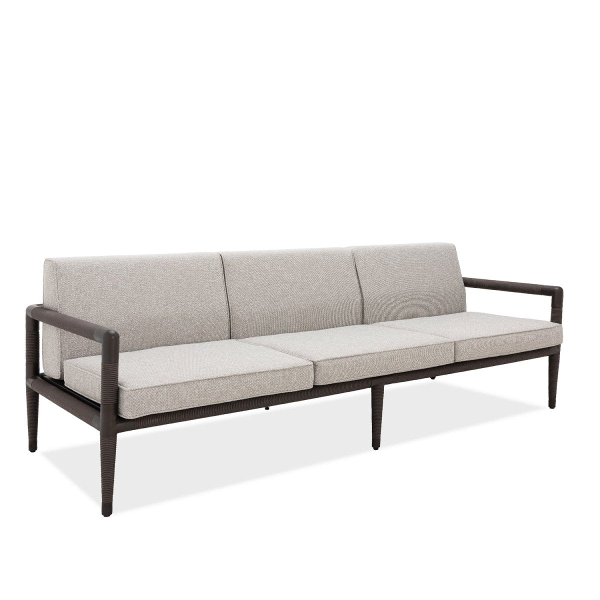 Marina 3 Seat Sofa - Espresso Rope