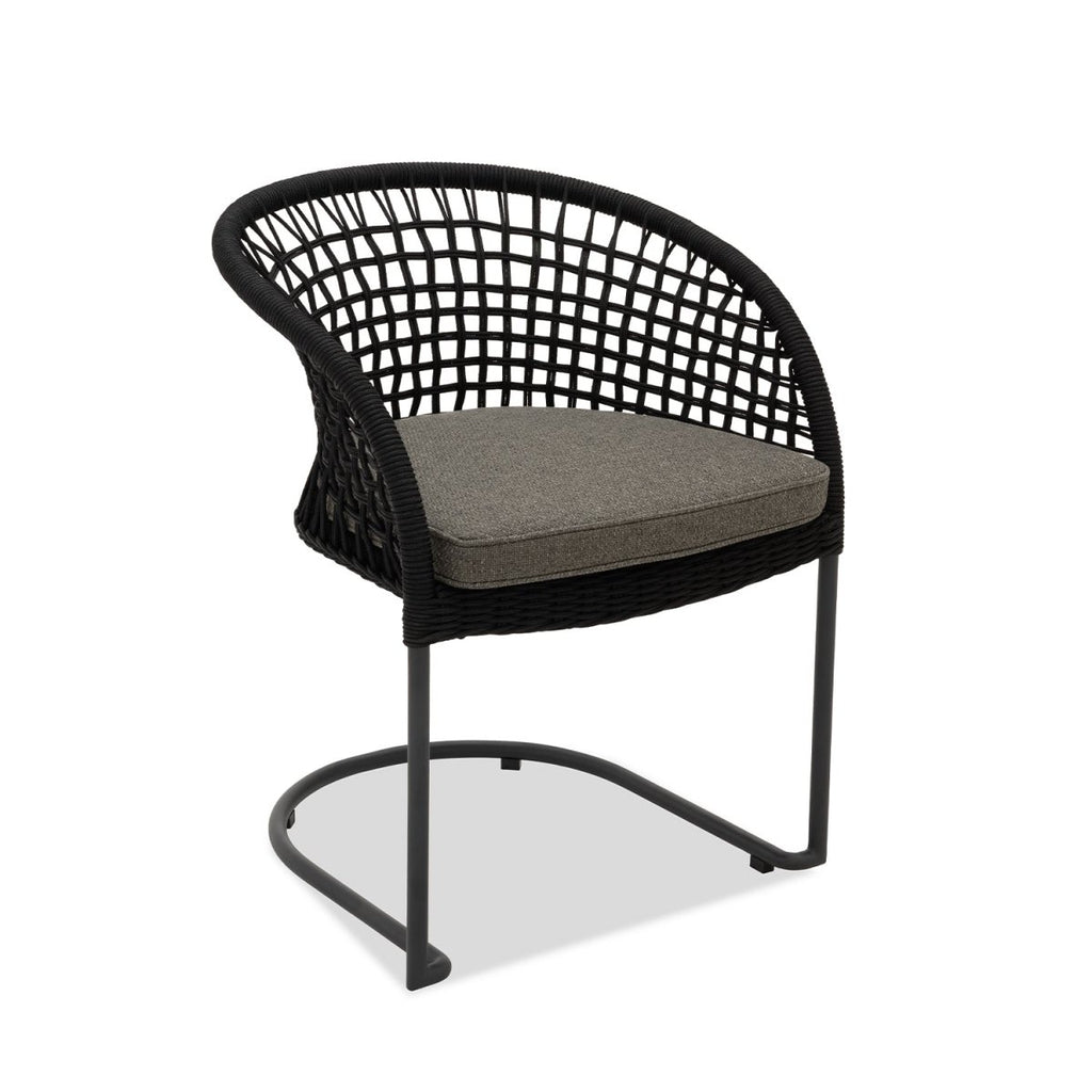 Marina Curve Chair - Black Rope