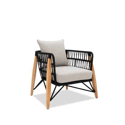 Pimlico Club Lounge | Armchair Black Rope