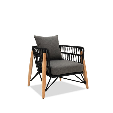 Pimlico Club Lounge | Armchair Black Rope