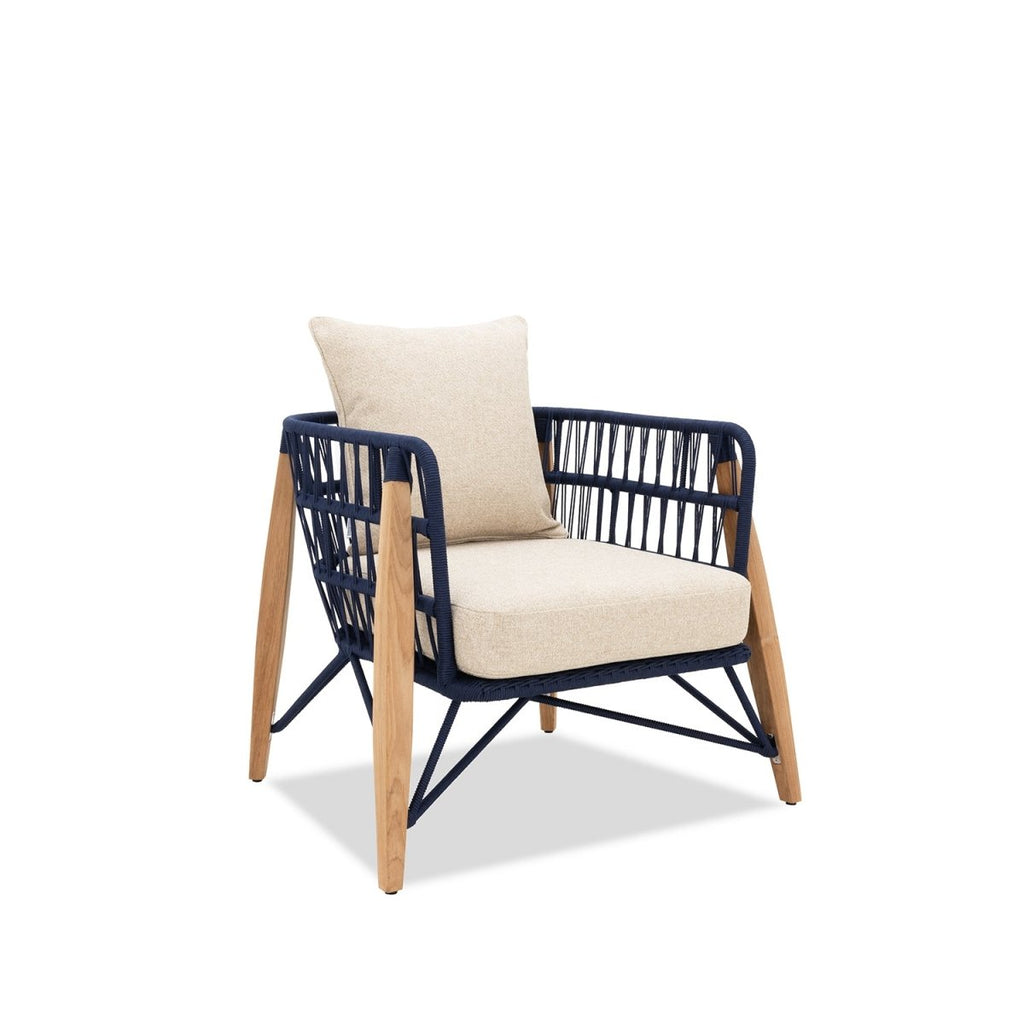 Pimlico Club Lounge | Armchair Blue Rope