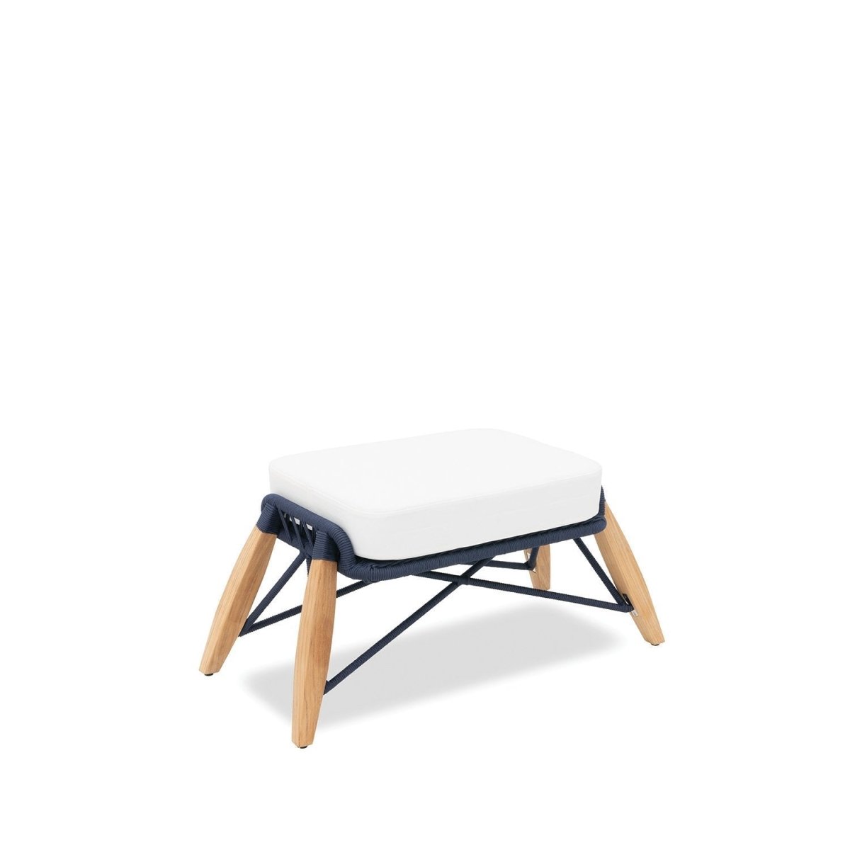 Pimlico Club Lounge | Ottoman Blue Rope