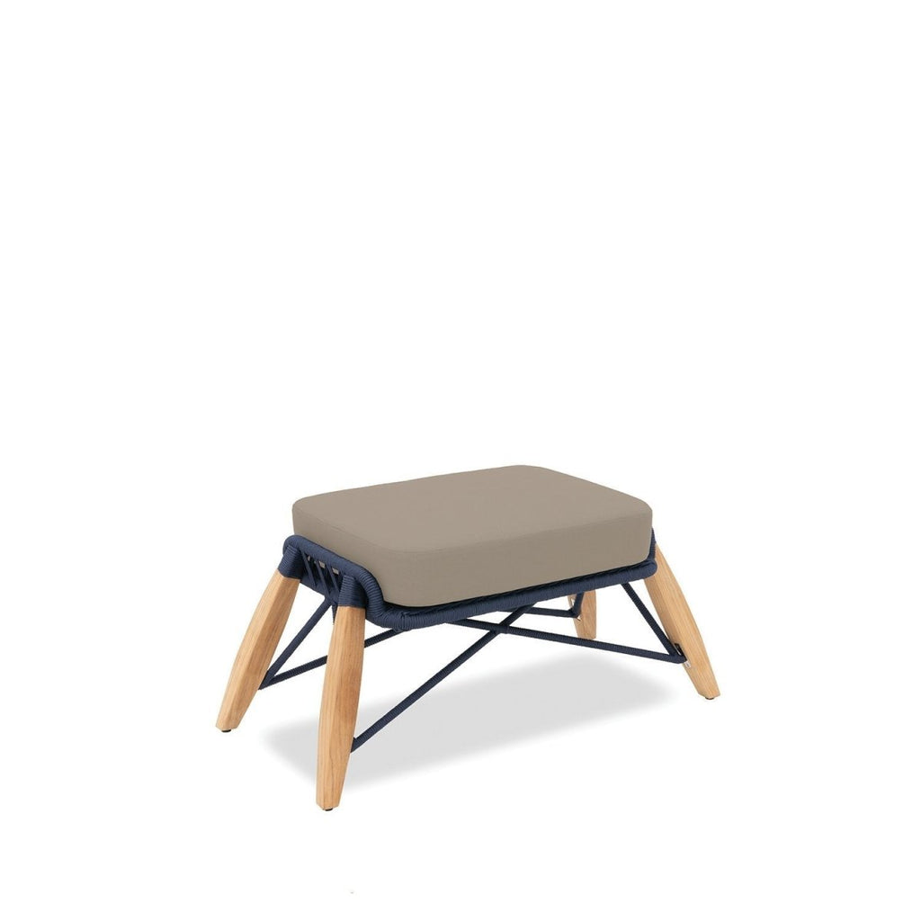 Pimlico Club Lounge | Ottoman Blue Rope