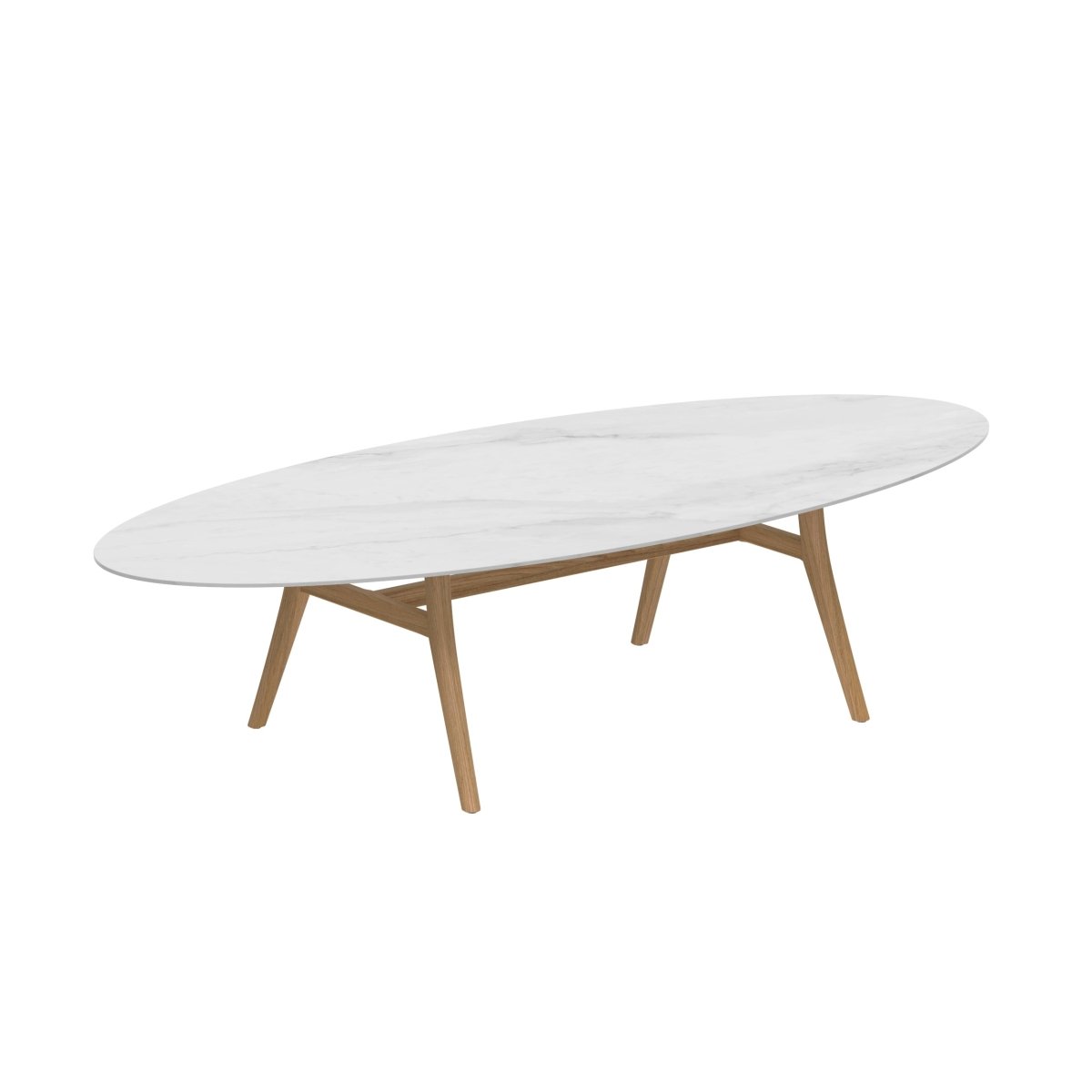 Zidiz Oval Ceramic Table