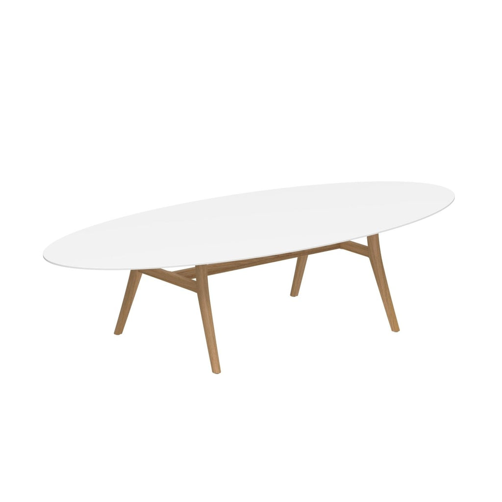Zidiz Oval Ceramic Table