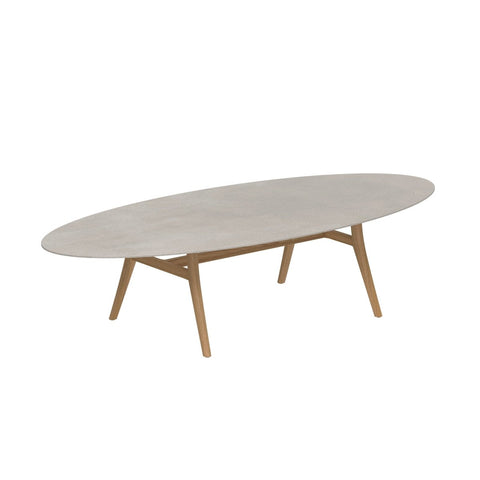 Zidiz Oval Ceramic Table